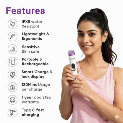 All-in-1 Women's Trimmer & Epilator